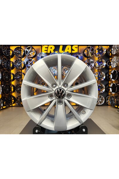 Volkswagen 4 Adet ORIJINAL 7*16 5*112 ET44 57.1 SILVER REVİZE EDİLMİŞ (Takım)
