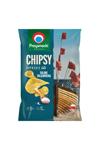 Generic Brand Chipsuri Przysnacki Sopockie Summer Sarate cu sare de mare 130 g