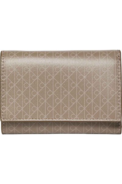 Calvin Klein EMBLEM AOP TRIFOLD W/ ZIP POCKET