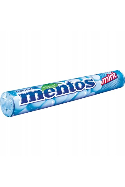 Mentos Caramele Mint 37.5g, Perfetti, cu centru moale si aroma de menta