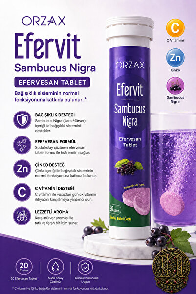 Orzax OCEAN EFERVIT SAMBUCUS NIGRA 20 EFF TB