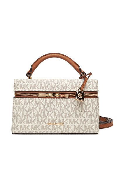 Michael Kors 4G Logo Baskılı Çıkarılabilir Askılı Small Çanta 32F5GQ1C0B149 Ç...