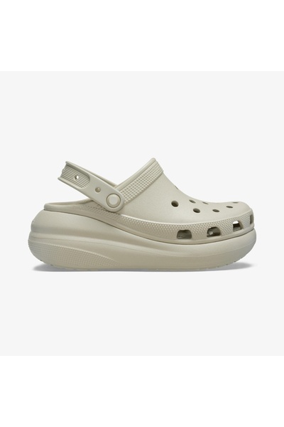 Crocs Classic Crush Clog 207521-2Y2 Bej Terlik