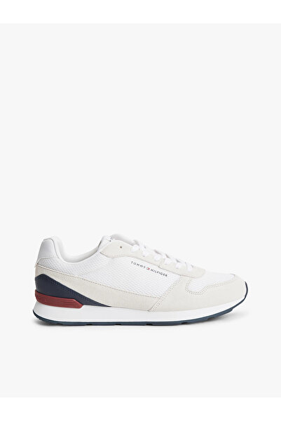 Tommy Hilfiger Men's Brand Logo Sneaker 1Lacivert1 Suitable for Daily Use
