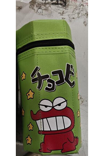 Choice1 Bandai C Crayon Shinchan Cartoon Hexagonal Pencil Case Crocodile Hunt...