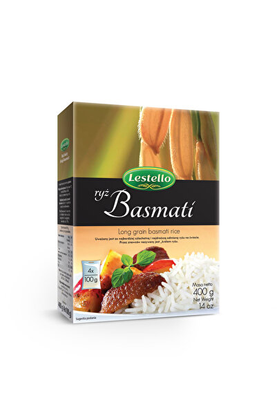 Lestello Orez basmati Lestello, 400 g, 4 portii