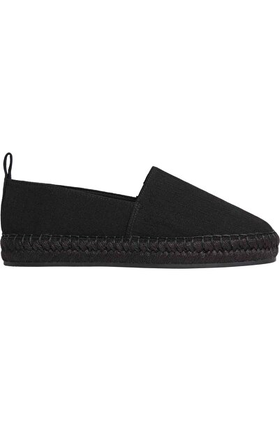 Calvin Klein Kadın / Kız Marka Logolu Günlük Kullanıma Uygun Siyah Espadril