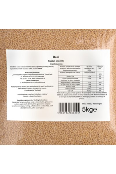 Rani Cuscus Israel 5kg