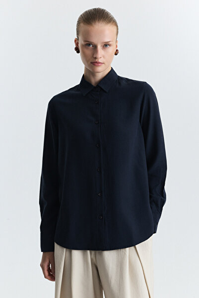Antioch Navy Blue Premium Women's Shirt