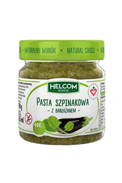 OEM Pasta de spanac cu vinete, Helcom, 190 g