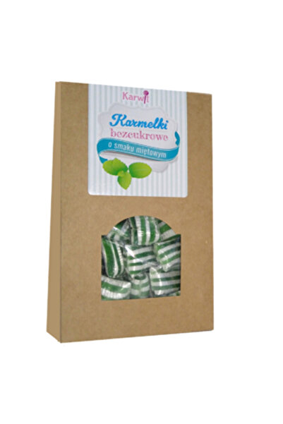 Generic Brand Bomboane fara zahar, KARWIT, menta, 120g