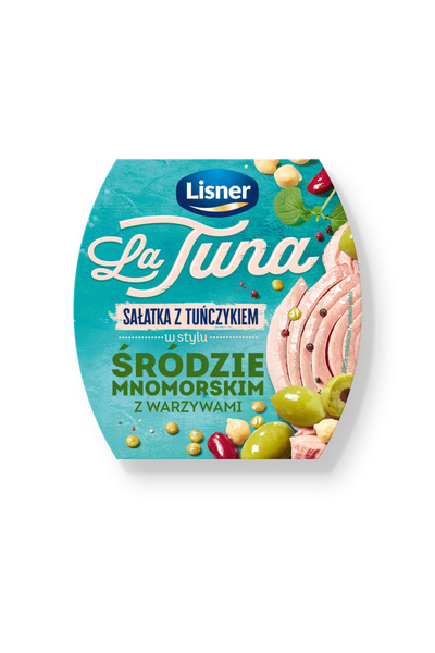 Lisner Salata cu ton si legume, Lisner, 160 g