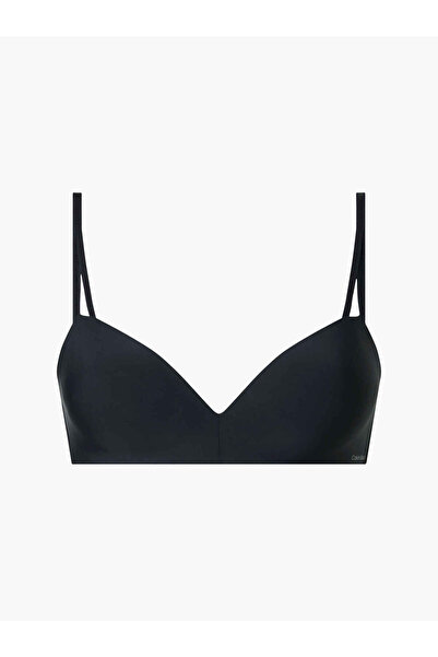 Calvin Klein Women's Stylishly Designed Black Bra with Brand Logo, Suitable f...