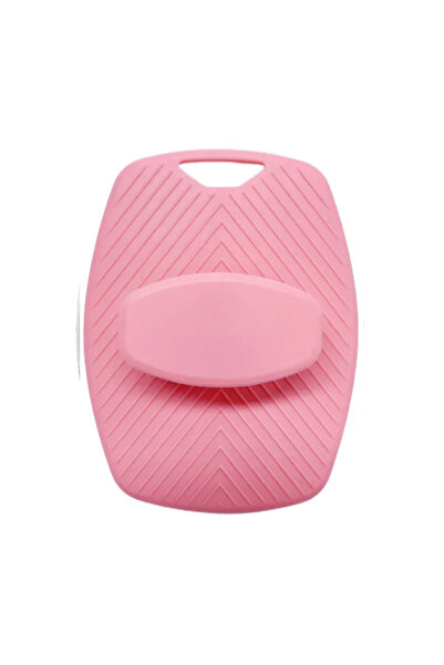 Choice Pink 1Pcs Soft Silicone Exfoliating Body Brush, Back Scrubber for Show...