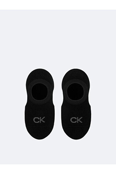 Calvin Klein Unisex Brand Logo Black Socks Suitable for Daily Use
