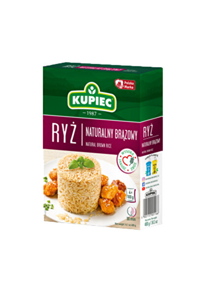 Generic Brand Orez brun Kupiec, 400 g, 8 portii, provenienta Italia