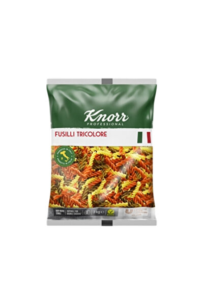 Knorr Macaroane Fusilli Tricolore (Surubele în 3 culori) 3kg