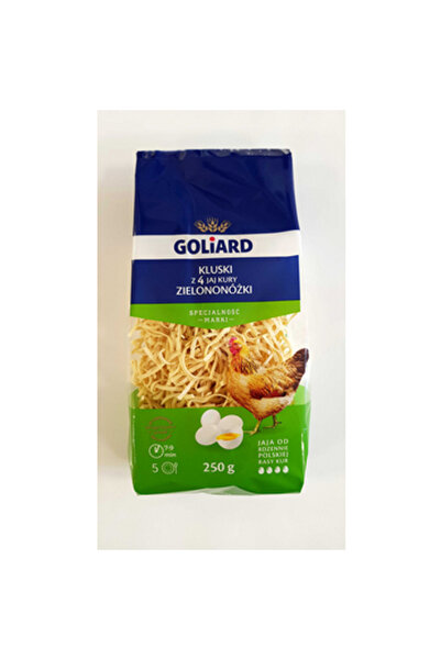 Goliard Paste fainoase, Goliard, din oua de gaina, 250g, continut scazut de