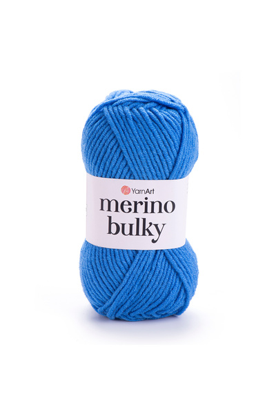 Yarnart Merino Bulky - Hand Knitting Thread Blue-600