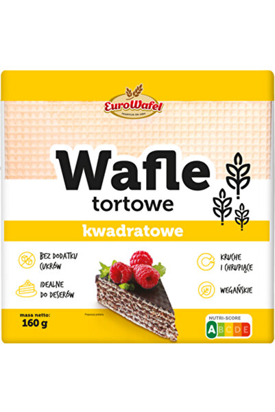 EUROWAFEL Napolitane Eurowafel, 160g, fara zahar, vegane, 0x0cm