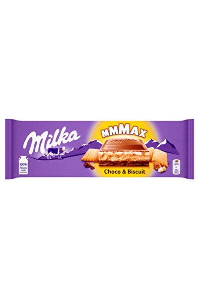 Milka Ciocolata cu lapte si biscuite 270g