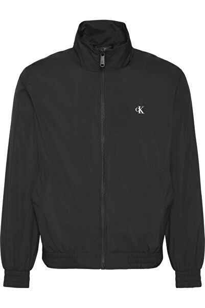 Calvin Klein Langärmlige, ungefütterte Nylon-Harrington-Jacke für Herren in S...