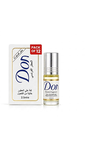 Don FRENCH FREGNANCE OIL 2.5ML FREE FROM ALCOHOL (PACK OF 12)