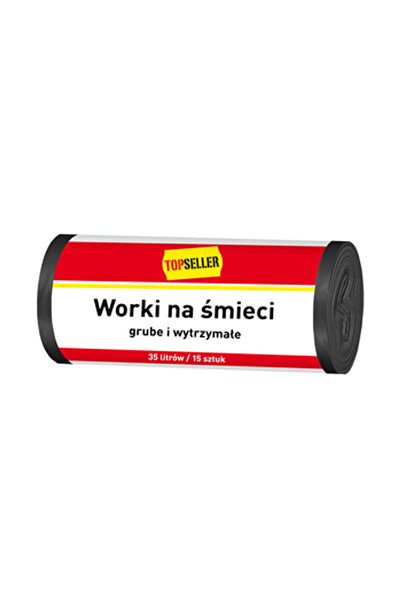 Generic Brand Saci menajeri, TOPSELLER, 35l, set 15 bucati, negru, 50x67cm