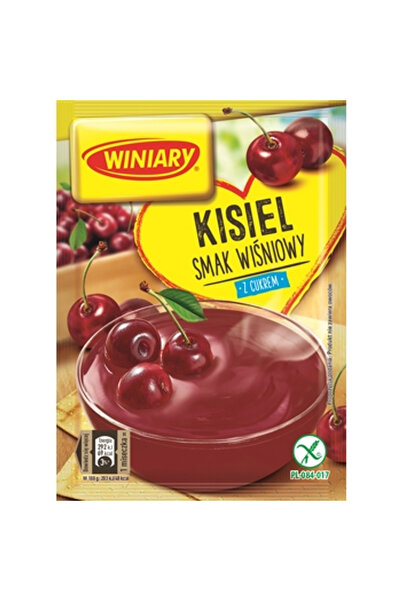OEM Kisiel cu zahar, gust de visine, 77g, set 4 portii