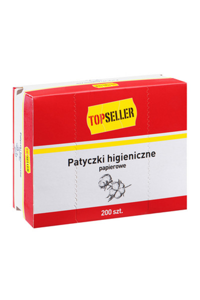 Generic Brand Betisoare de bumbac, TOPSELLER, 200 bucati, 100% hartie