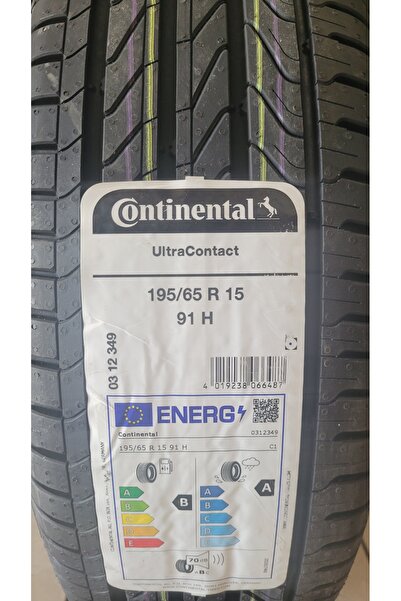 Continental 195/65R15 Ultra Contact 91H Set olarak (4 ADET) Yazlık A serisi 7...