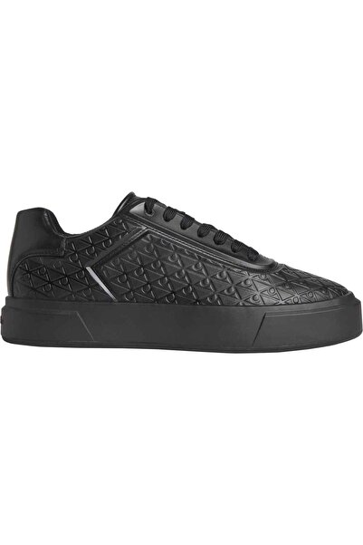 Calvin Klein Erkek Marka Logolu Günlük Kullanıma Uygun Siyah Sneaker