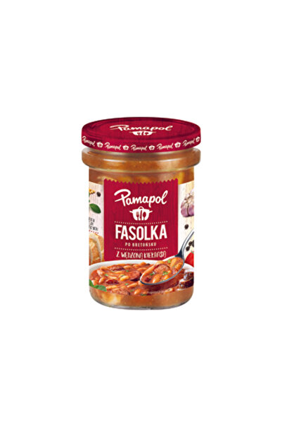 Pamapol Fasole cu carnati, Pamapol, 500g, fara gatire