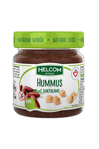 OEM Pasta de naut si curmale, Helcom, Fara adaos de zahar, 200 g
