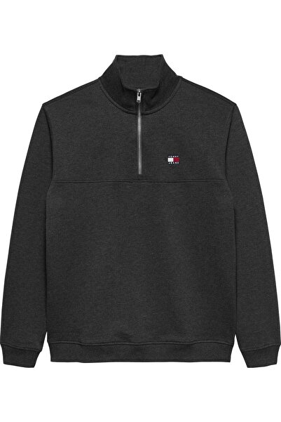 Tommy Hilfiger Men's tjm regular badge half zip sweatshirt