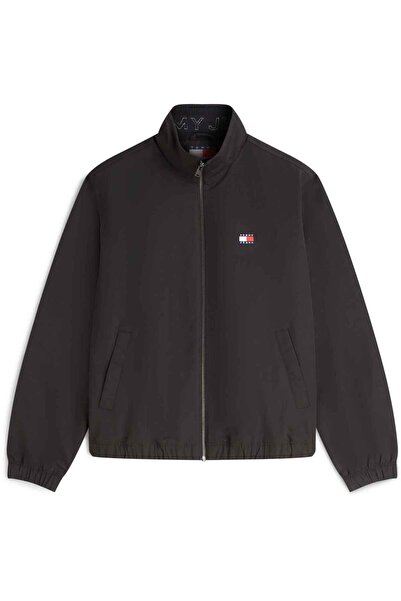 Tommy Hilfiger Men's Brand Logo Stand Collar Regular Fit Recycled Polyester C...