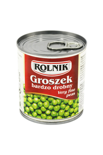 Generic Brand Conserva de mazare foarte fina 212 ml Rolnik, continut net 200 ...