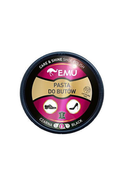EMU Lac de pantofi, VACO, Negru, 50ml