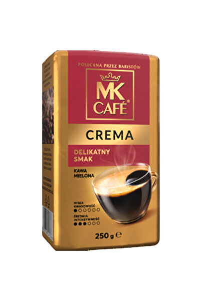 OEM Cafea macinata, MK Cafe Crema, 250g, Arabica si Robusta, gust bland