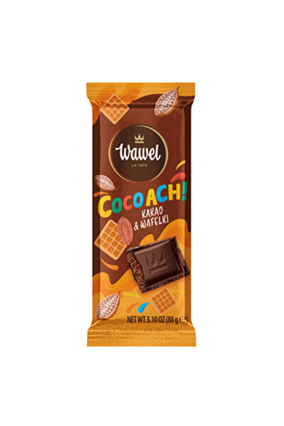 Wawel Wafe cu cacao Wawel, umplute, 88g