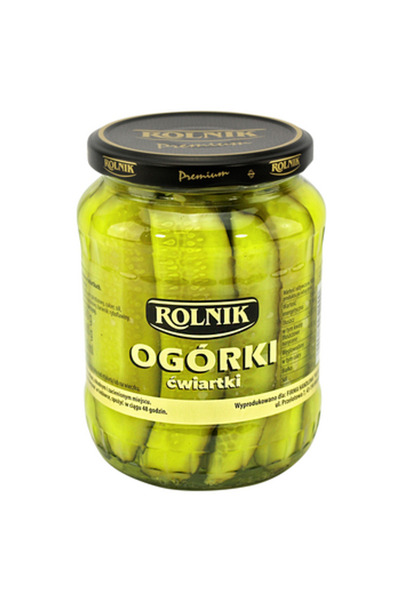 Generic Brand Borcan de castraveti taiati, Rolnik, 720 ml, 670 g