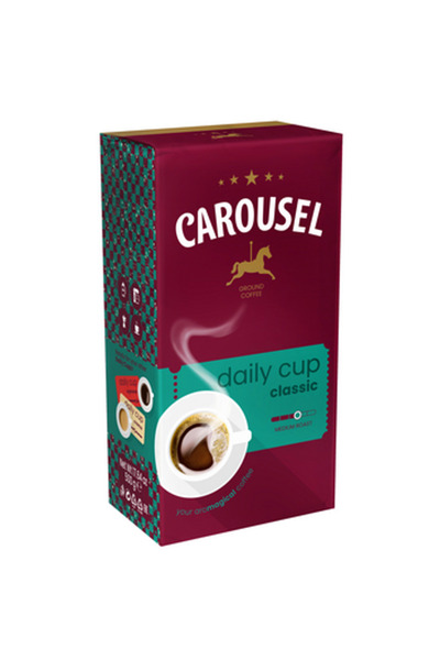 Carousel Cafea macinata Daily Cup Classic, Arabica si Robusta, note de scorti...