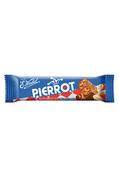 wedel Baton cu ciocolata lapte, Wedel, 40g, cu arahide, contine soia