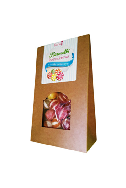 Generic Brand Bomboane fara zahar, KARWIT, cu aroma de fructe, 120g