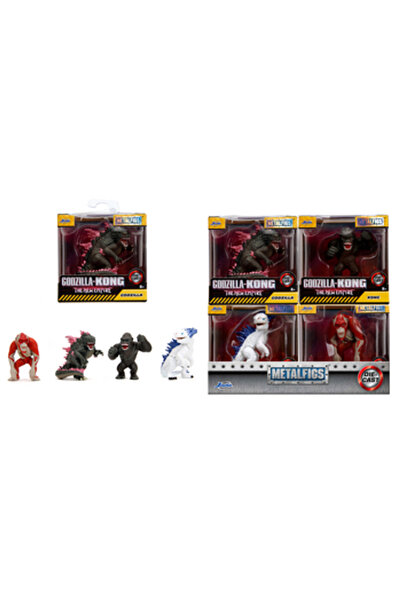 Generic Brand Figurina colectionar Godzilla vs Kong, 6,5 cm, metal, 3,5x6,4x2...