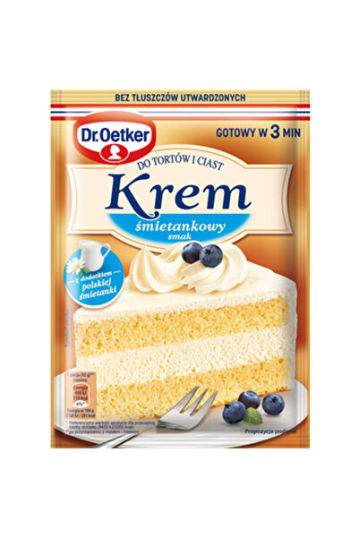 Dr. Oetker Mix crema pentru torturi si prajituri, Dr. Oetker, aroma frisca, 1...