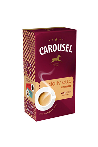 Carousel Cafea macinata Daily Cup Crema, Carousel, Arabica si Robusta, 500g, ...