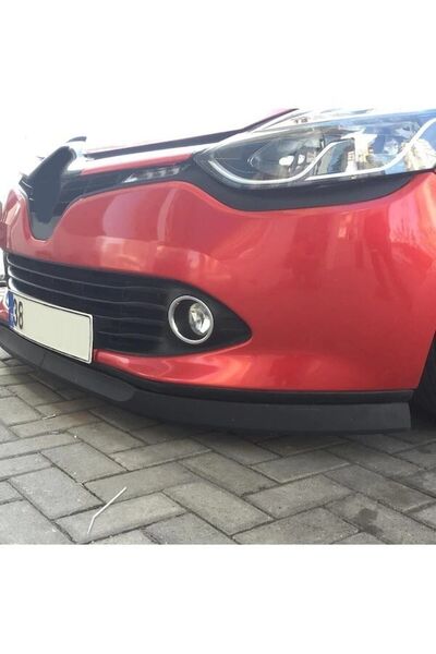 OTO H.İ.T. Renault Clio 4 Uyumlu Astra H Lip 2 Parça Ön Tampon Eki 1. Sınıf K...