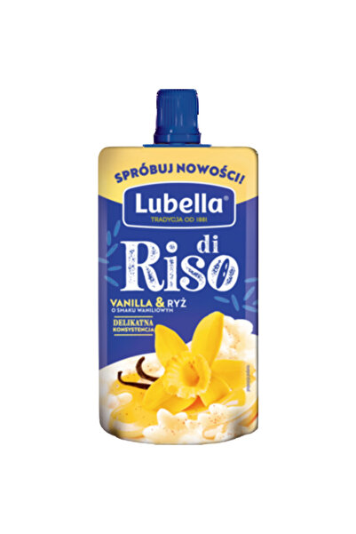 OEM Snack din orez cu vanilie, Lubella, 100 g, cu fructe, produs pasteurizat