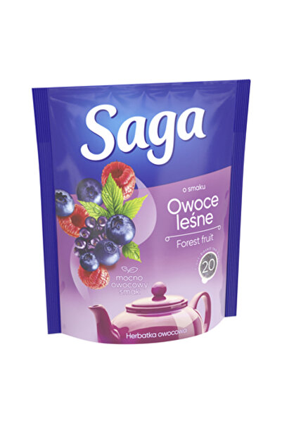 SAGA Ceai fructat aromatizat SAGA, fructe de padure, 30g